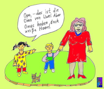 Ame mit Opi